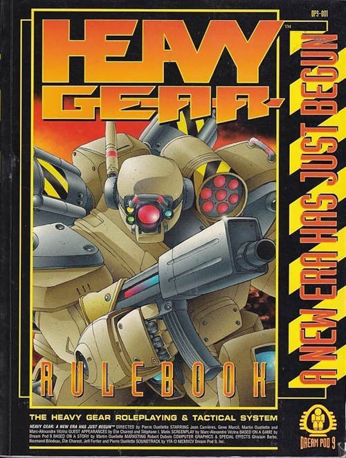 Heavy Gear 1st Edition - Rulebook (Genbrug)